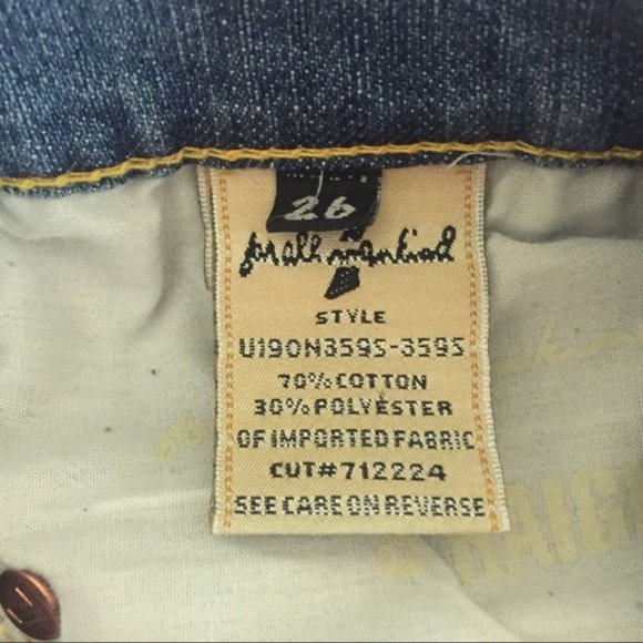 7 For All Mankind Jeans. “Gold Digger” Size 26 - Picture 5 of 5